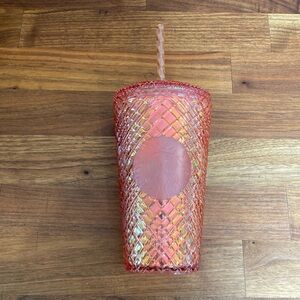 Starbucks 16oz Studded Salmon Pink Tumbler